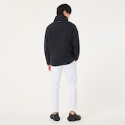 Skull Ideally Hybrid Puff Jacket - Blackout