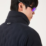 Skull Ideally Hybrid Puff Jacket - Blackout