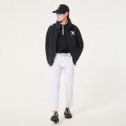 Skull Ideally Hybrid Puff Jacket - Blackout