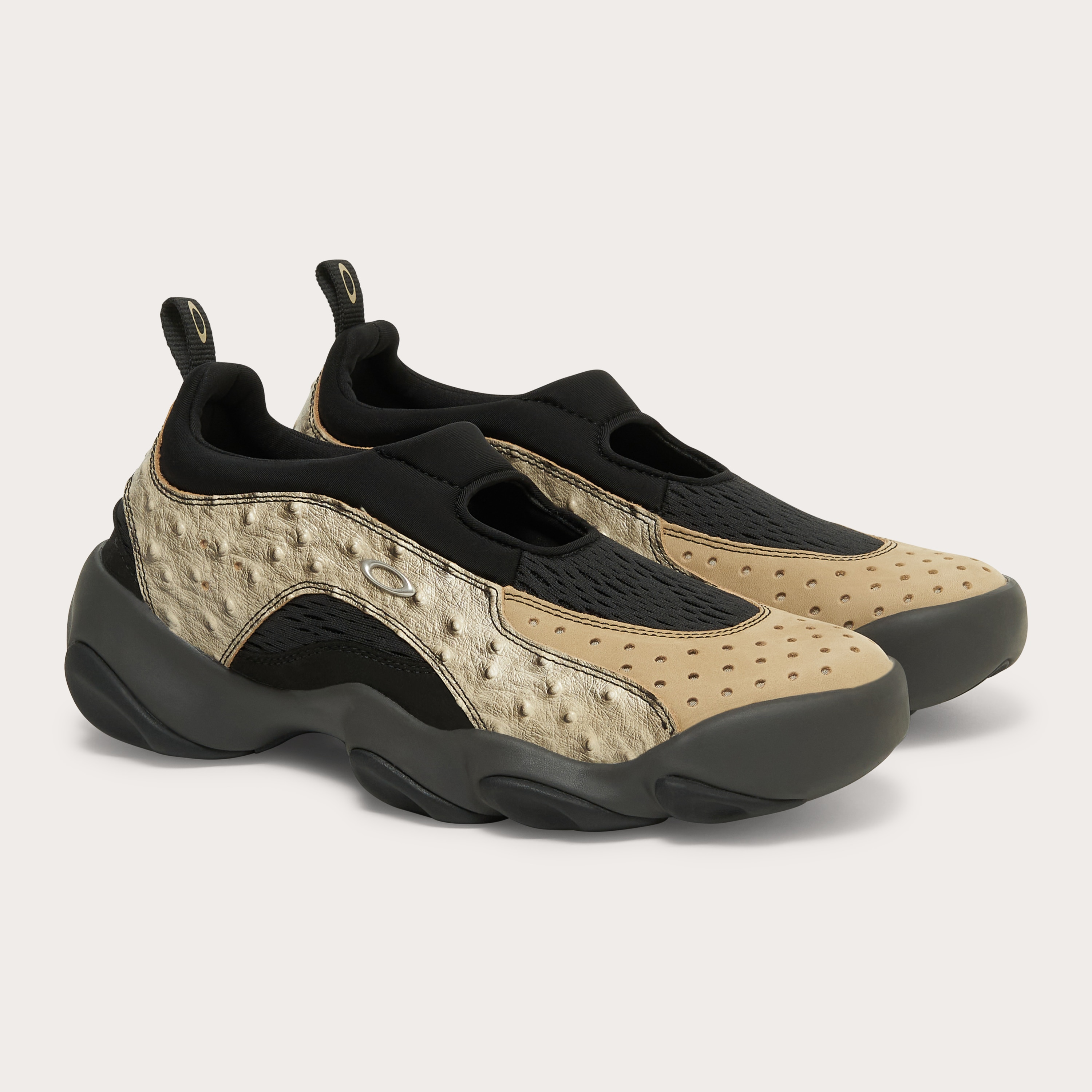 サンダル OAKLEY FACTORY TEAM Flesh Sandal Oakley Oakley Factory Team Flesh Sandal - Lava/Black