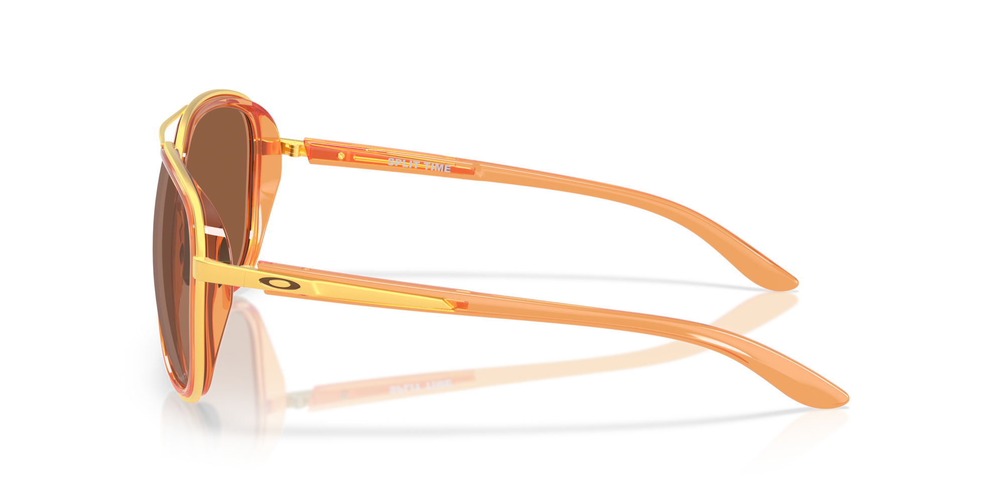 Split Time Prizm Tungsten Lenses, Transparent Ginger Frame Sunglasses ...