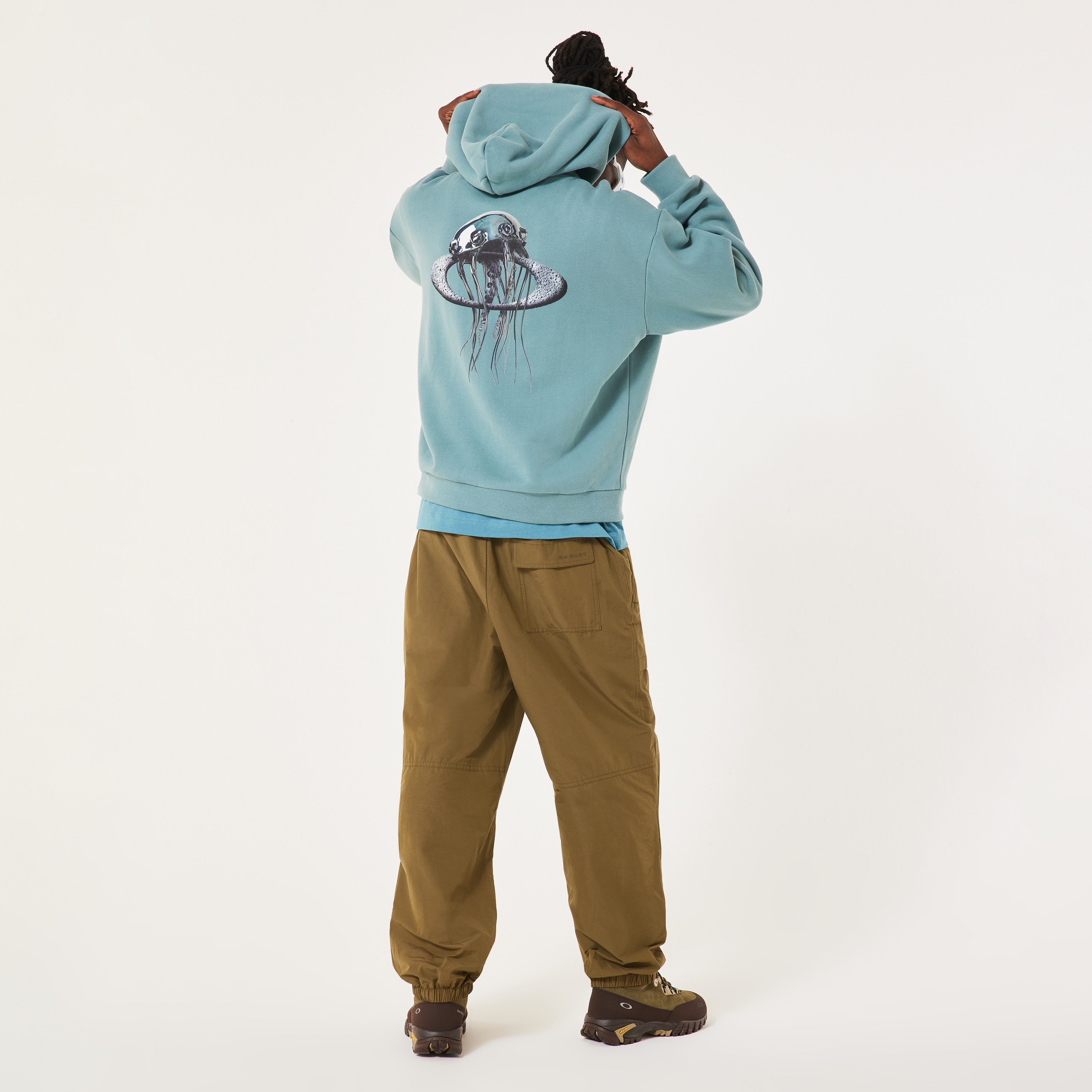 Oakley Futurescape Iced Jelly Hoodie - Pacific | Oakley® US