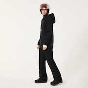 W.Tnp Nose Grab Softshell Hood - Blackout/White