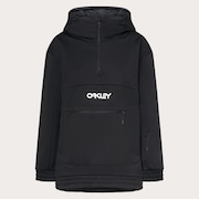 W.Tnp Nose Grab Softshell Hood - Blackout/White