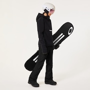 W.Tnp Nose Grab Softshell Hood - Blackout/White