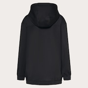 W.Tnp Nose Grab Softshell Hood - Blackout/White