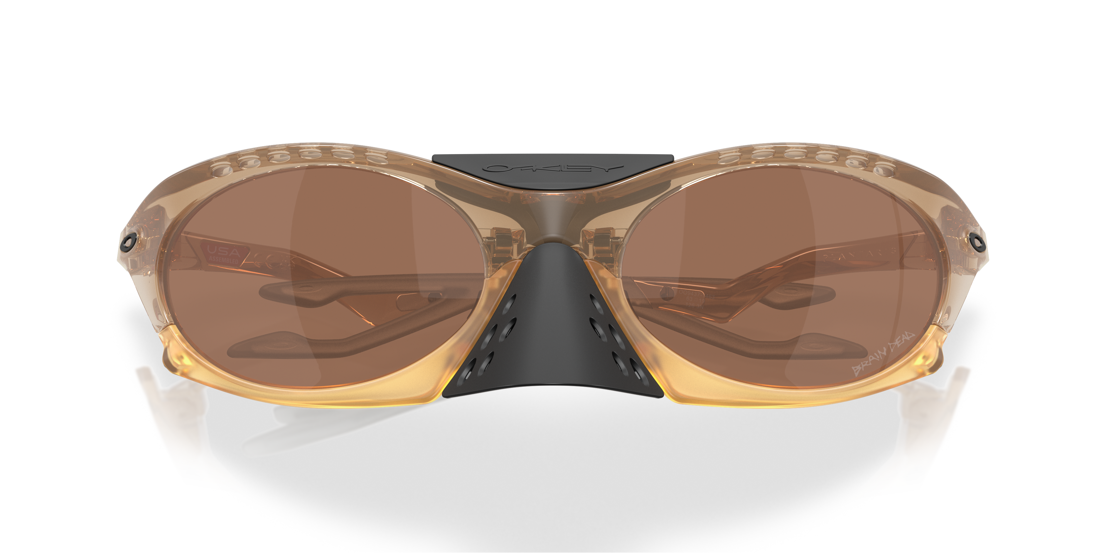 Oakley X Brain Dead Plantaris Sunglasses with Sepia Frame and