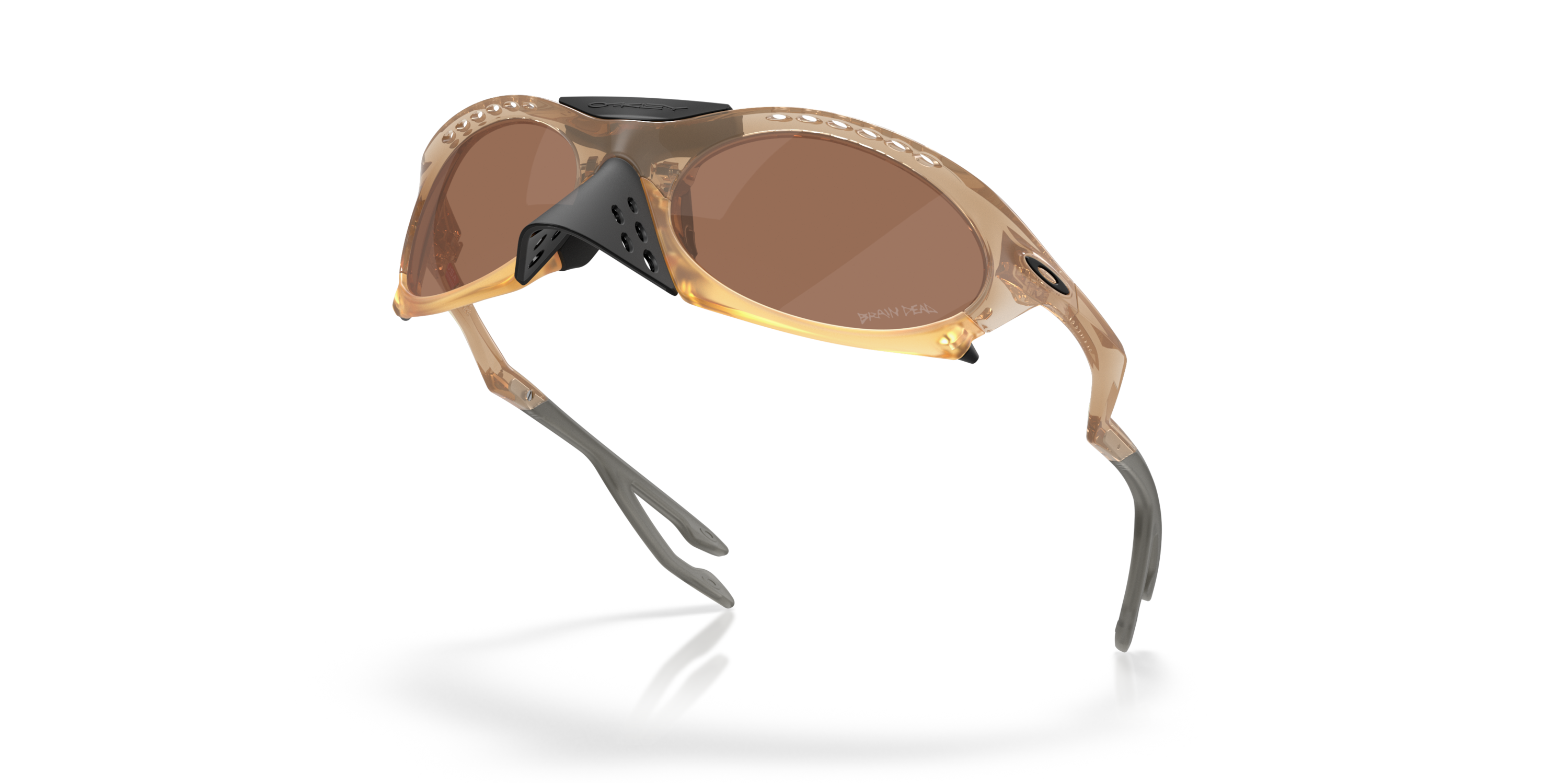 OAKLEY × Brain dead Oakley X Brain Dead Plantaris Prizm Tungsten Lenses, Sepia Frame
