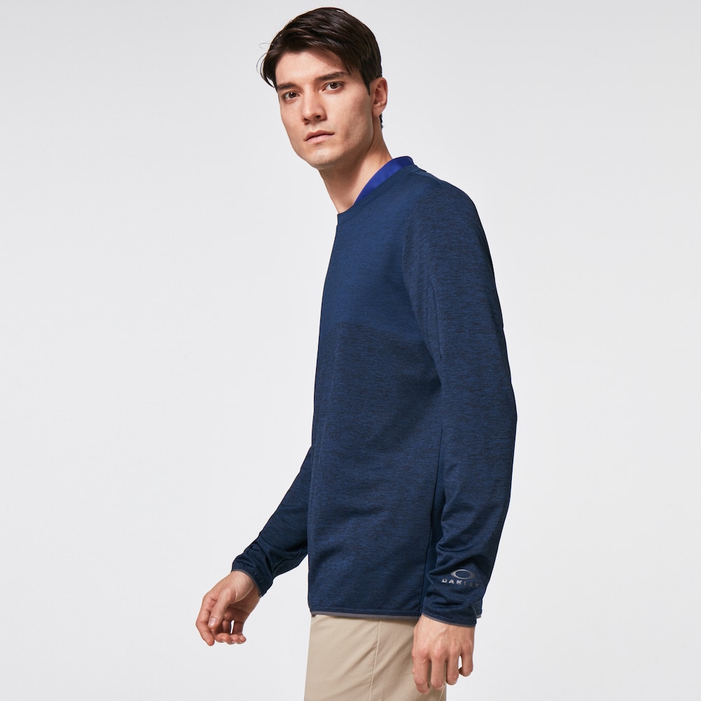 Oakley Oakley Contender Crewneck - Poseidon Dark Heather | Oakley