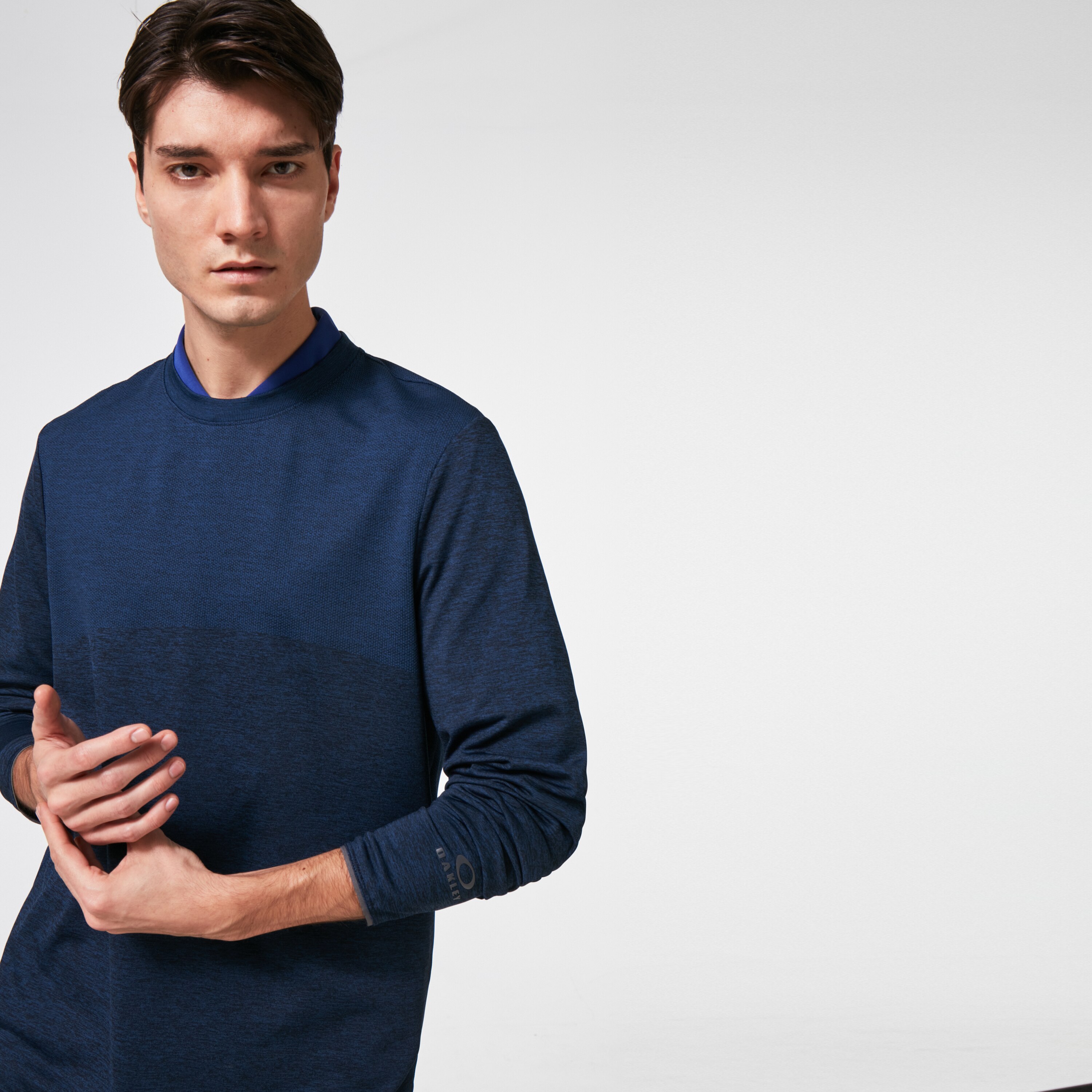 Oakley Oakley Contender Crewneck - Poseidon Dark Heather | Oakley