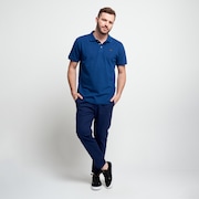 Camisa Polo Oakley Patch 2.0 Polo - Dark Blue