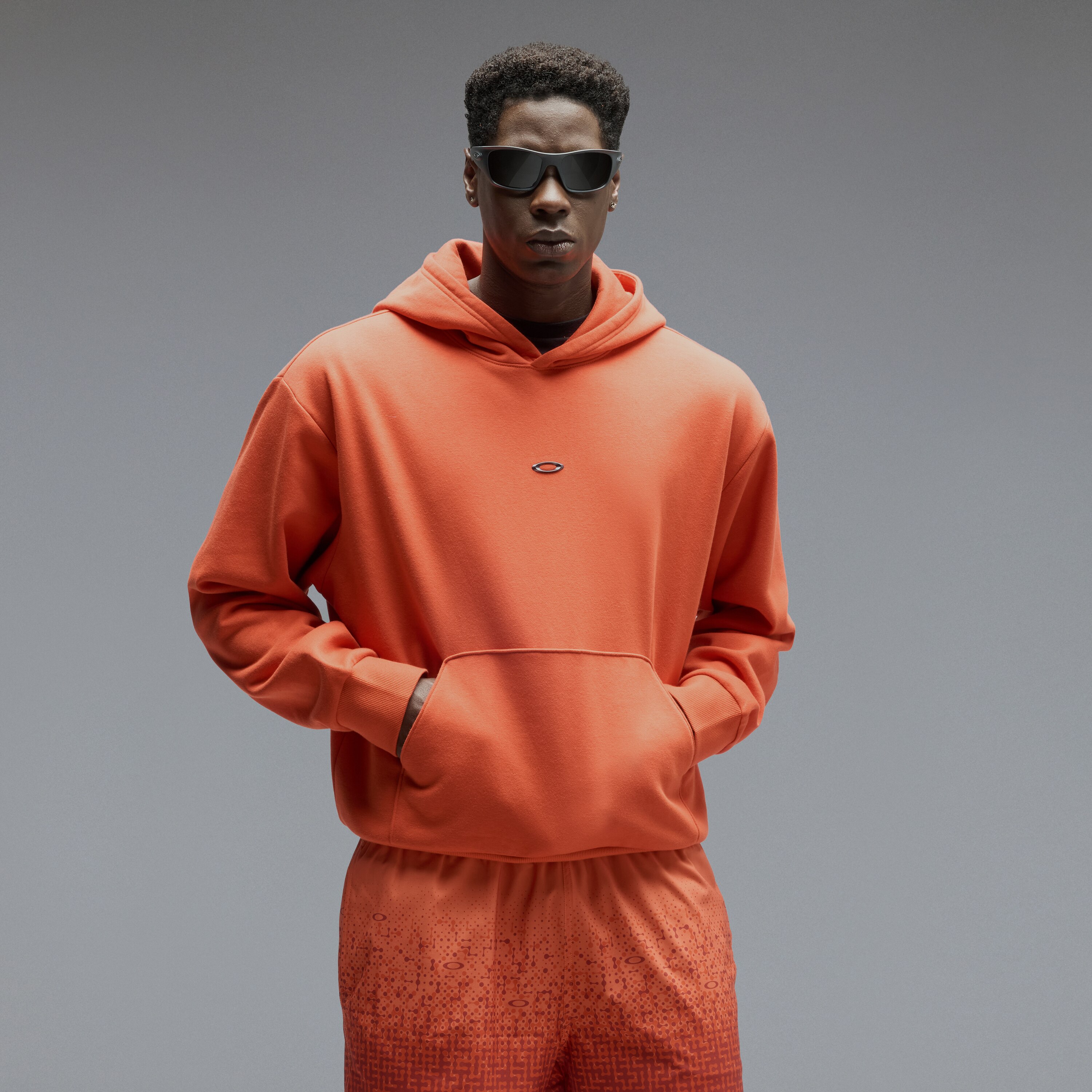 Oakley Metal Rise Hoodie in Aviator Orange | Oakley® US