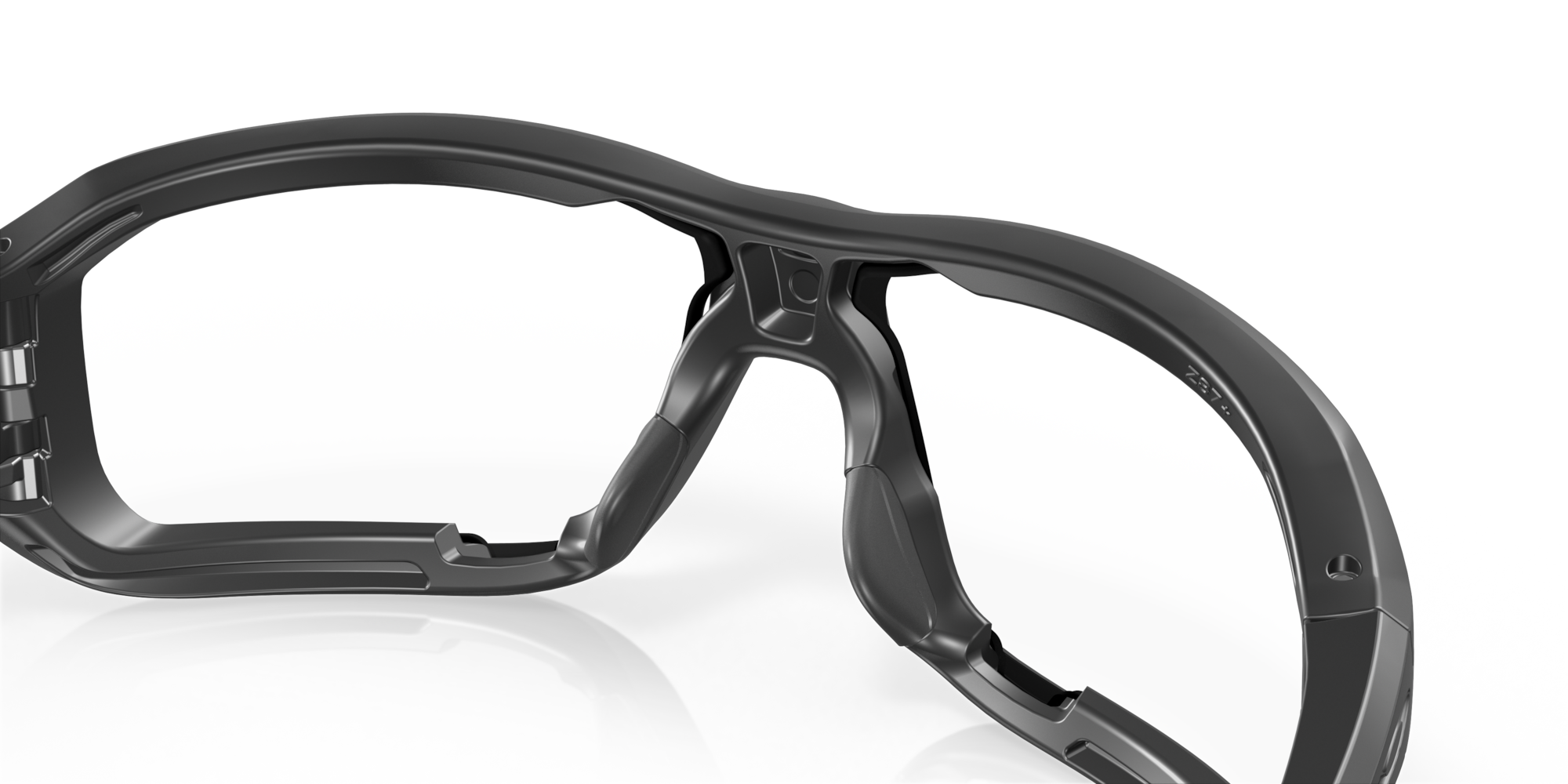 Standard Issue Ballistic HNBL Array Clear Lenses, Matte Black Frame
