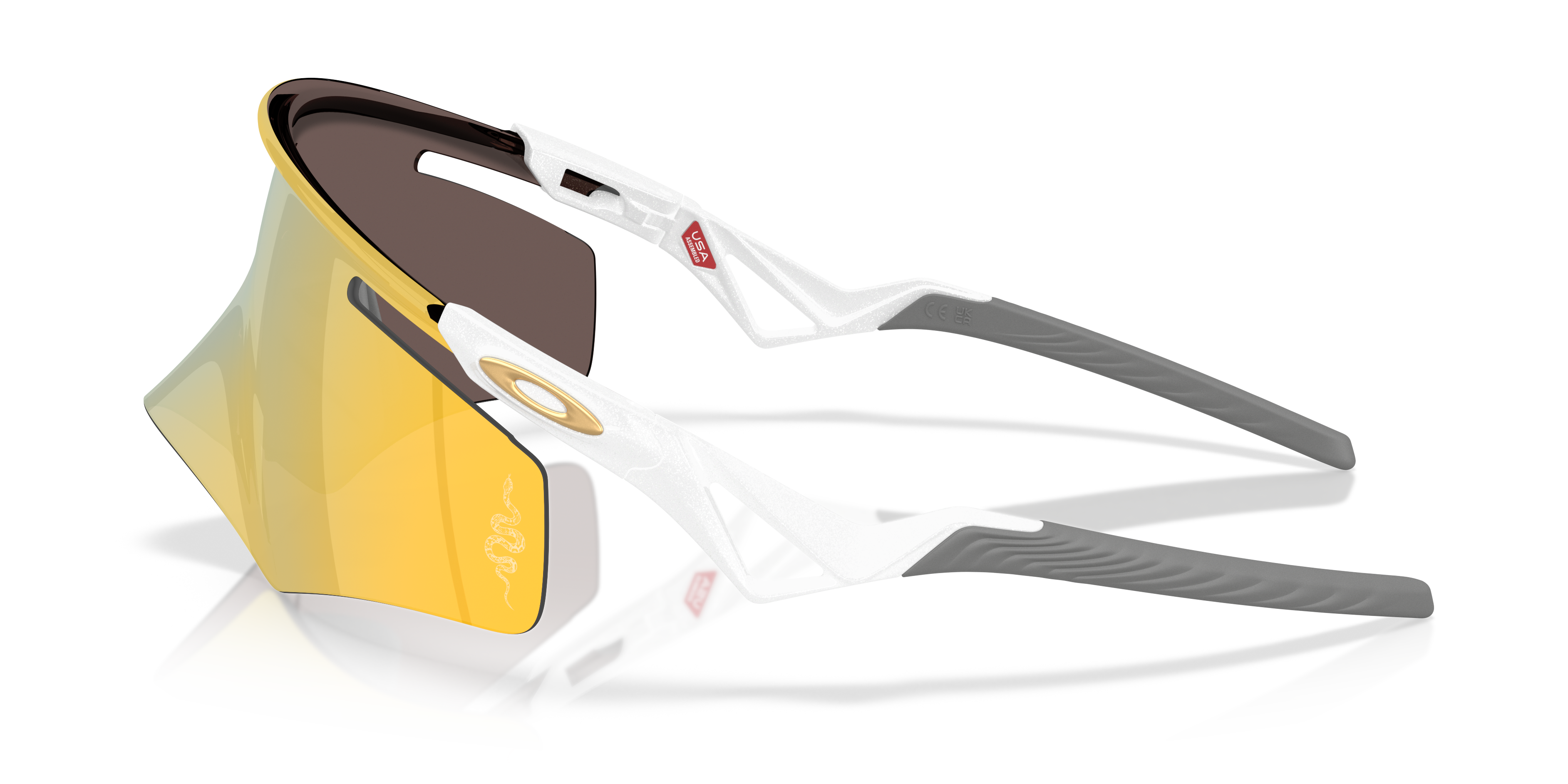 QNTM Kato™ Lunar New Year Collection Prizm 24K Lenses, Pearl Frame