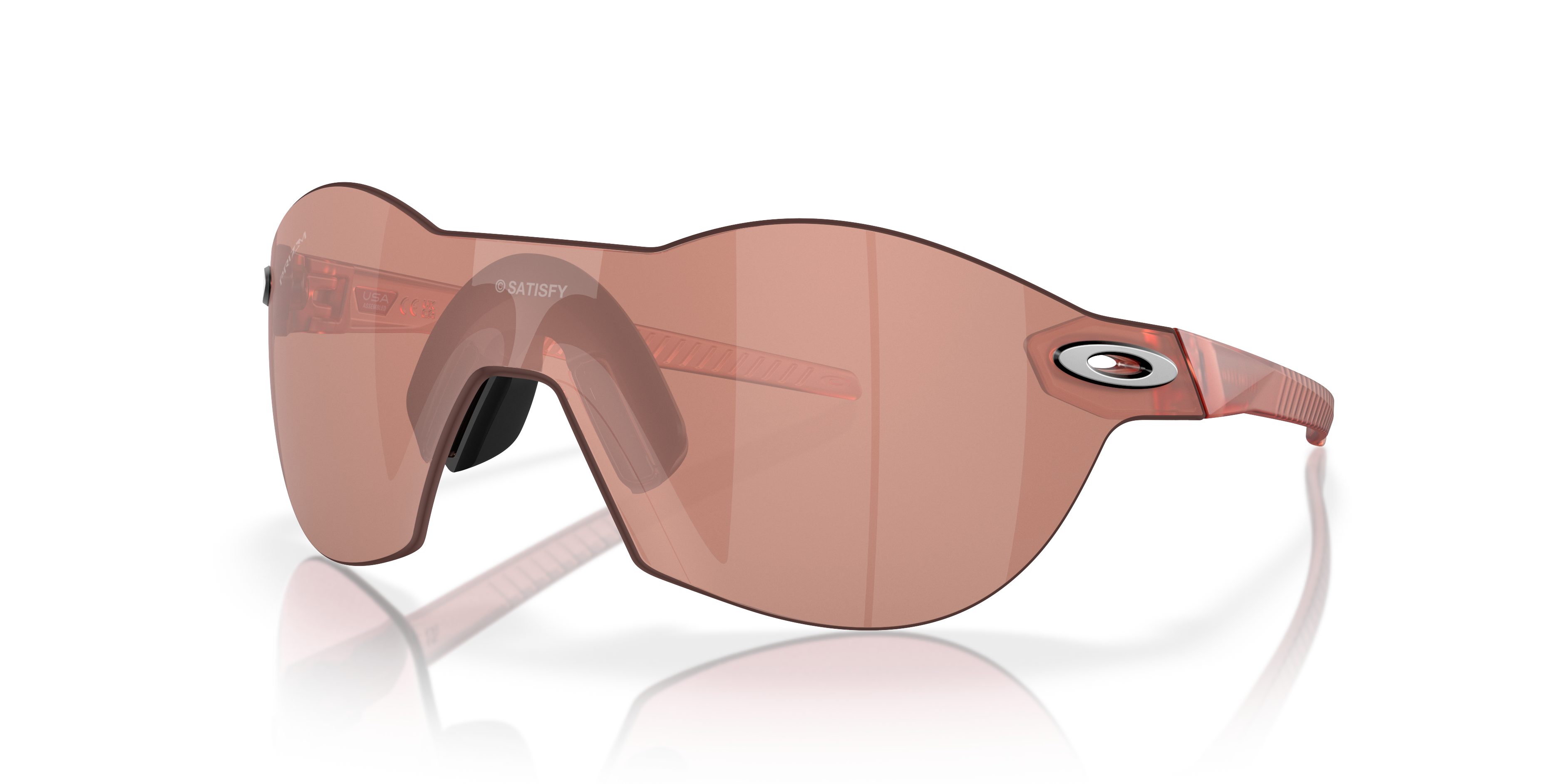 Óculos de Sol Oakley Re:SubZero x Satisfy com Armação Matte Berry