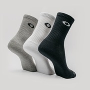 Meia Oakley Essential Crew Sock - 3 pares - Assorted