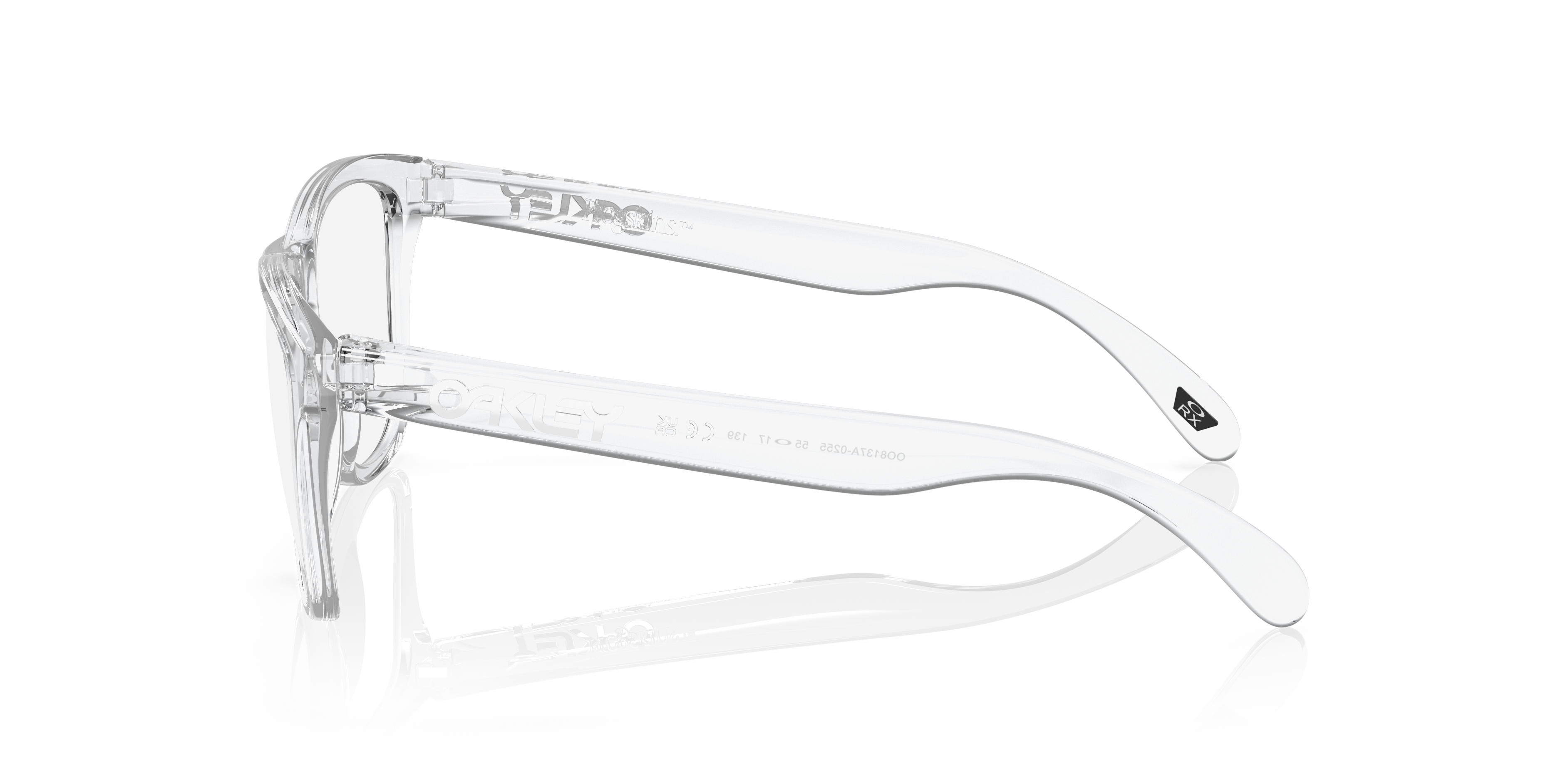 OAKLEY　Frogskins フレームクリアー Frogskins™ Hybrid Prizm Violet Lenses, Matte Lilac/Prizm Clear