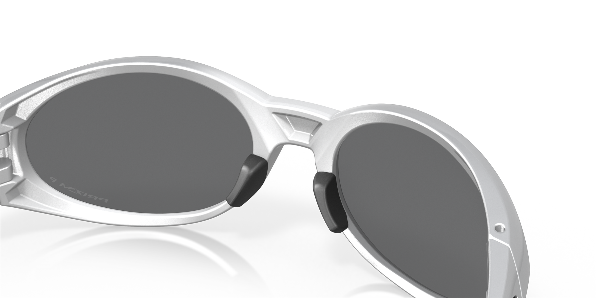 Eye Jacket™ Redux Prizm Black Polarized Lenses, Silver Frame Sunglasses Oakley® US