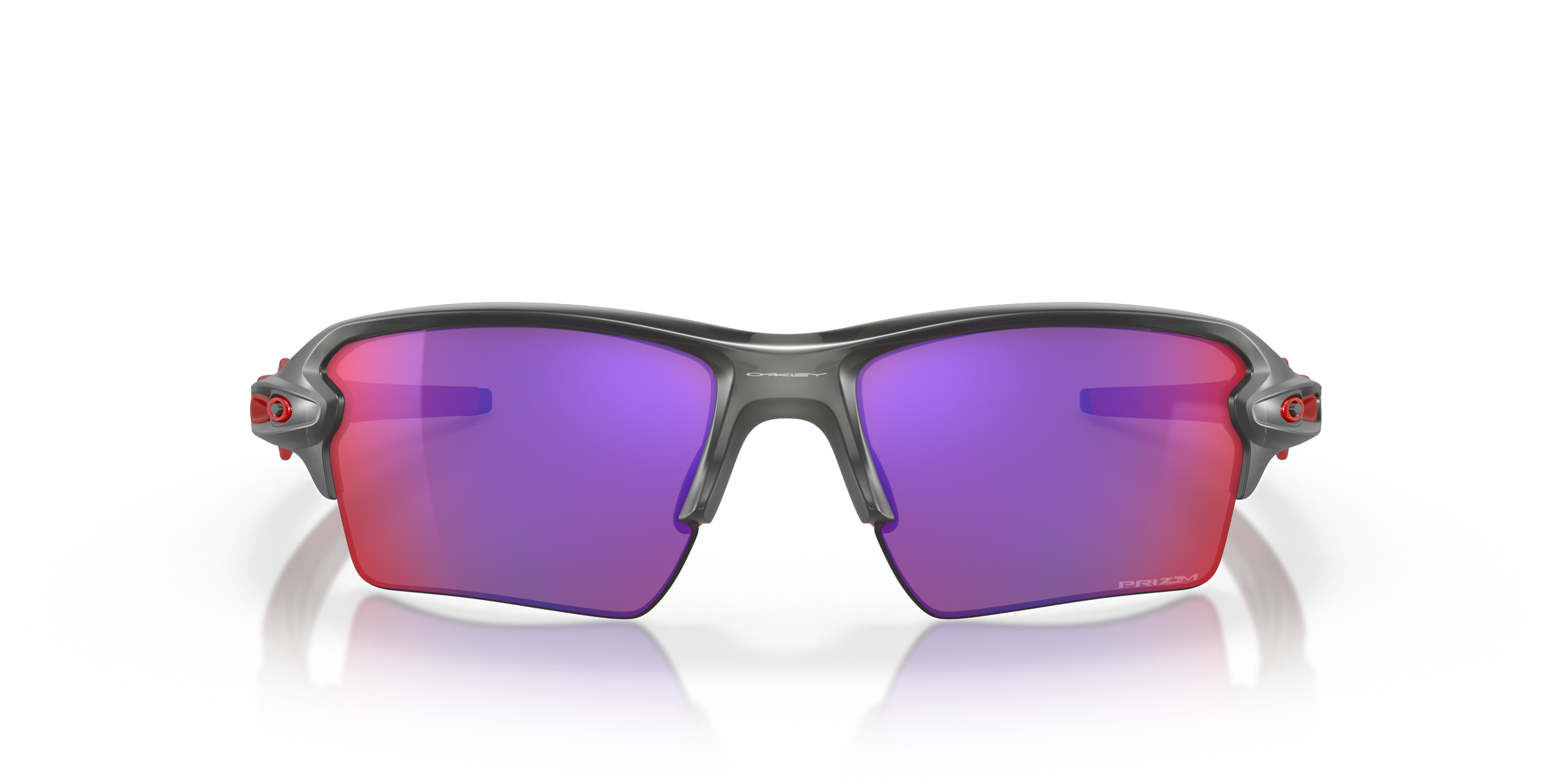 Flak® 2.0 XL Prizm Road Lenses, Matte Grey Smoke Frame Sunglasses