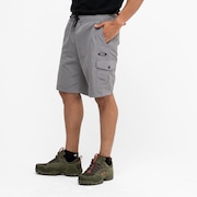 Bermuda Oakley Cargo Zip Shorts 21" - Mist