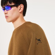 Skull Surface Sweater Crew 3.0 - Cinnamon