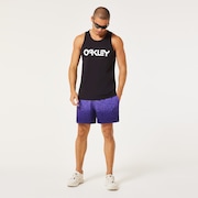 Sand Pixel Rc 16" Beachshort - Monogram Gradient Purple