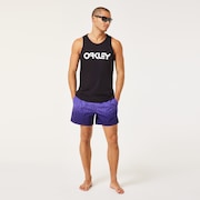 Sand Pixel Rc 16" Beachshort - Monogram Gradient Purple