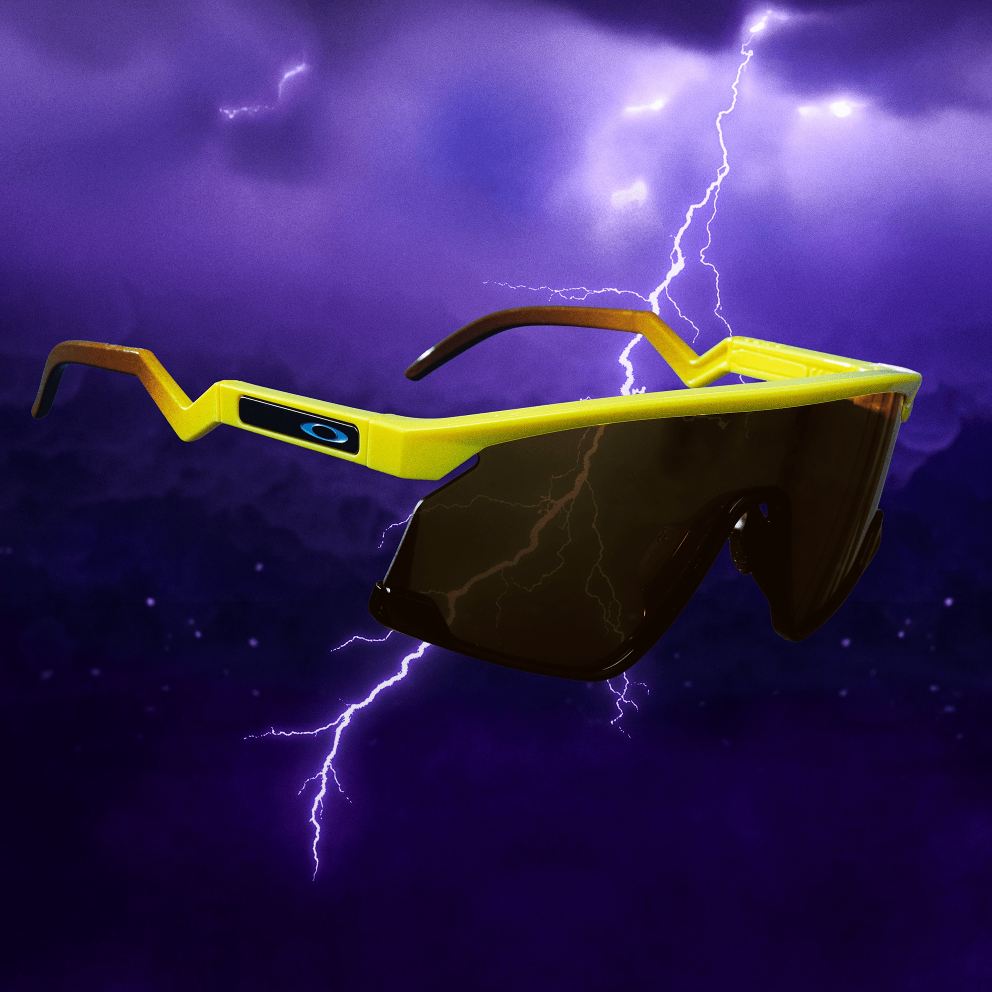 Oakley X Fortnite™ Peely BXTR Prizm Tungsten Lenses, Yellow Frame