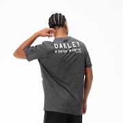 Rocket Science Heather Tee - Jet Black Heather