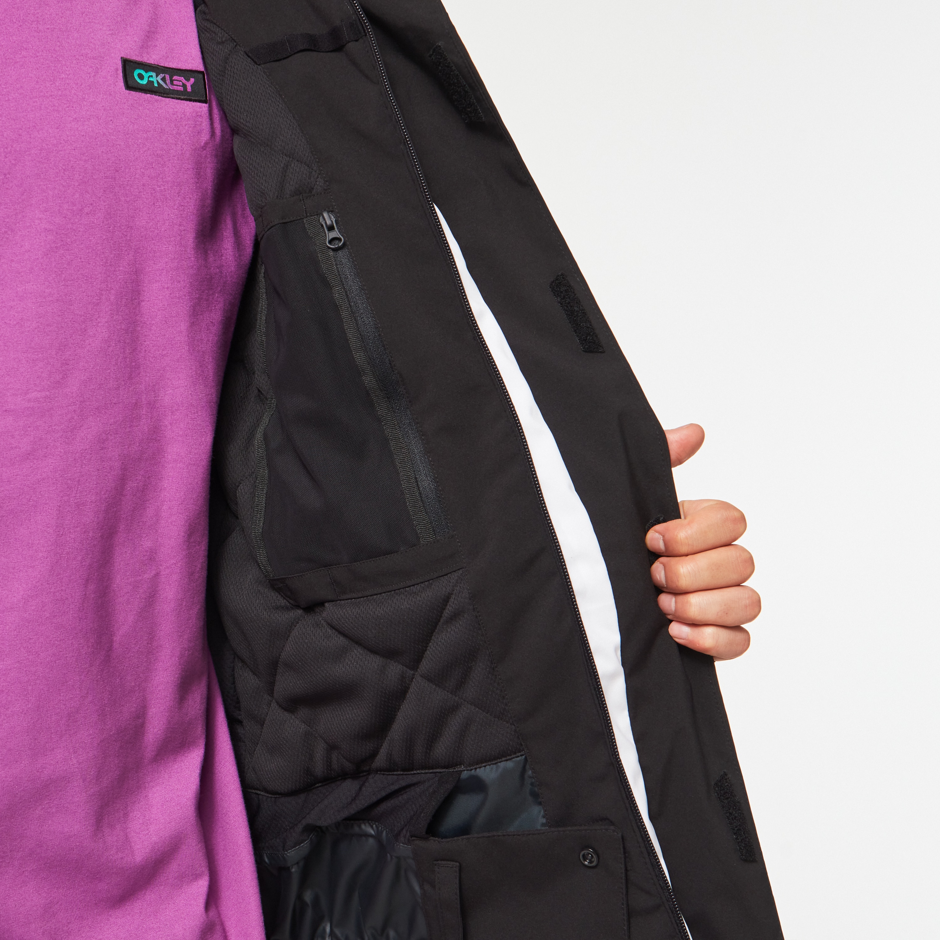 Oakley Tnp Tbt Insulated Jacket - Black/White | Oakley® US