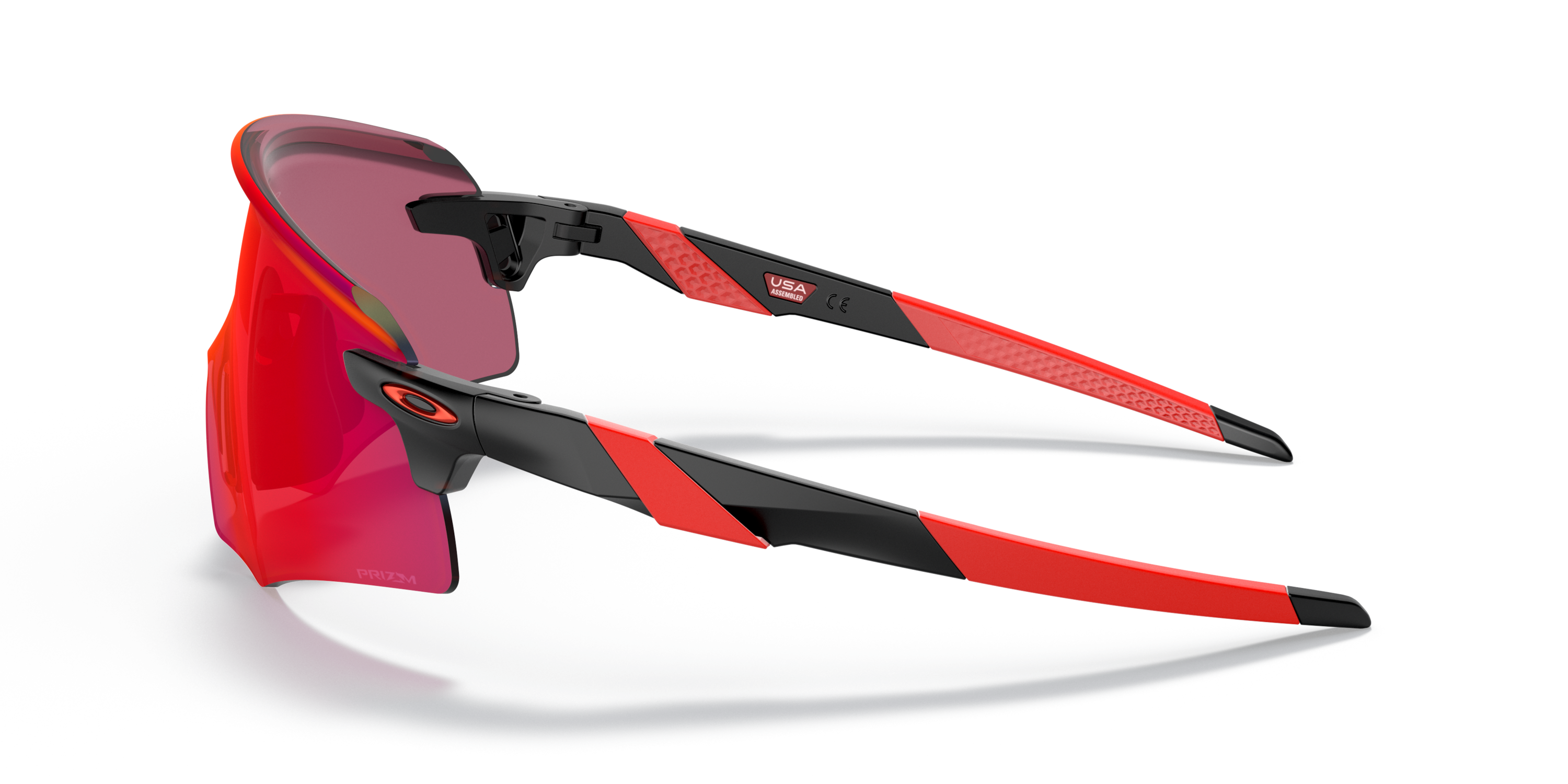 Encoder (Low Bridge Fit) Prizm Road Lenses, Matte Black Frame