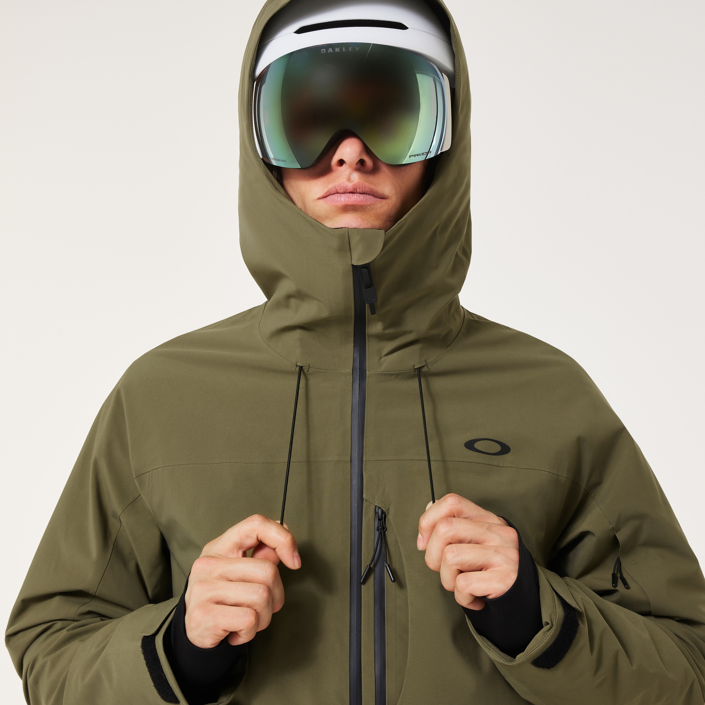 OAKLEY 防水グリーンジャケット OAKLEY 防水グリーンジャケット