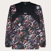 Striking Wind Mesh LS Pullover 6.0 - Black Print