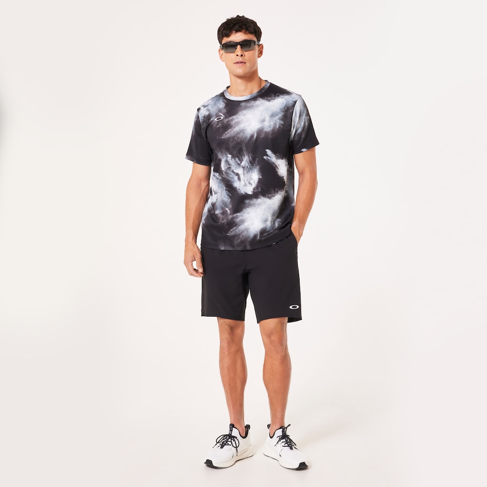 Oakley - 34インチ　9分丈　チャック式　ネイビー 中古・古着通販】OAKLEY (オークリー) スニーカー ネイビー