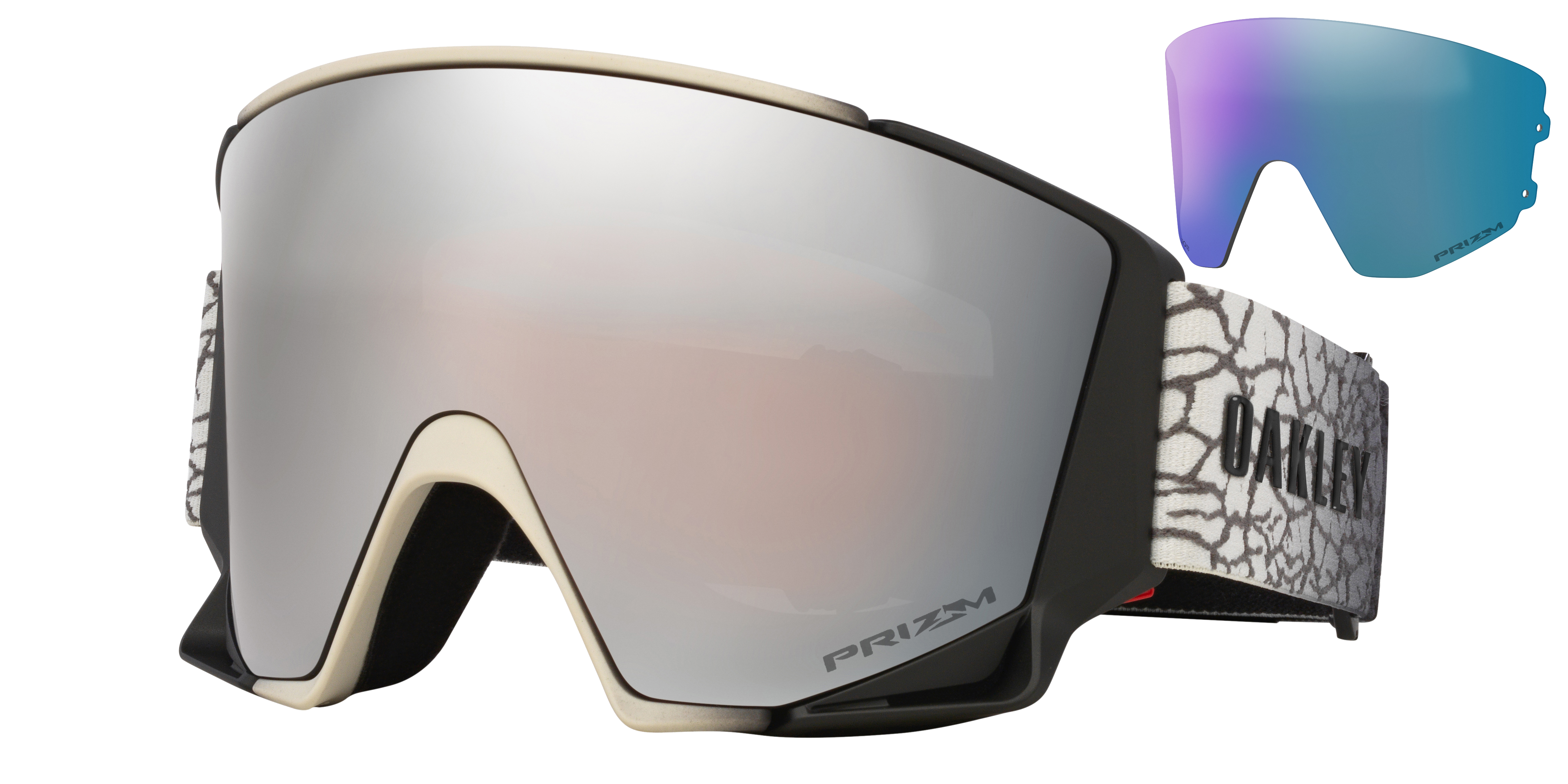 Oakley Flow Scape™ L Colby Stevenson Signature Series Snow Goggles In Black