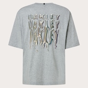 Stacked Metal Tee - New Granite Heather