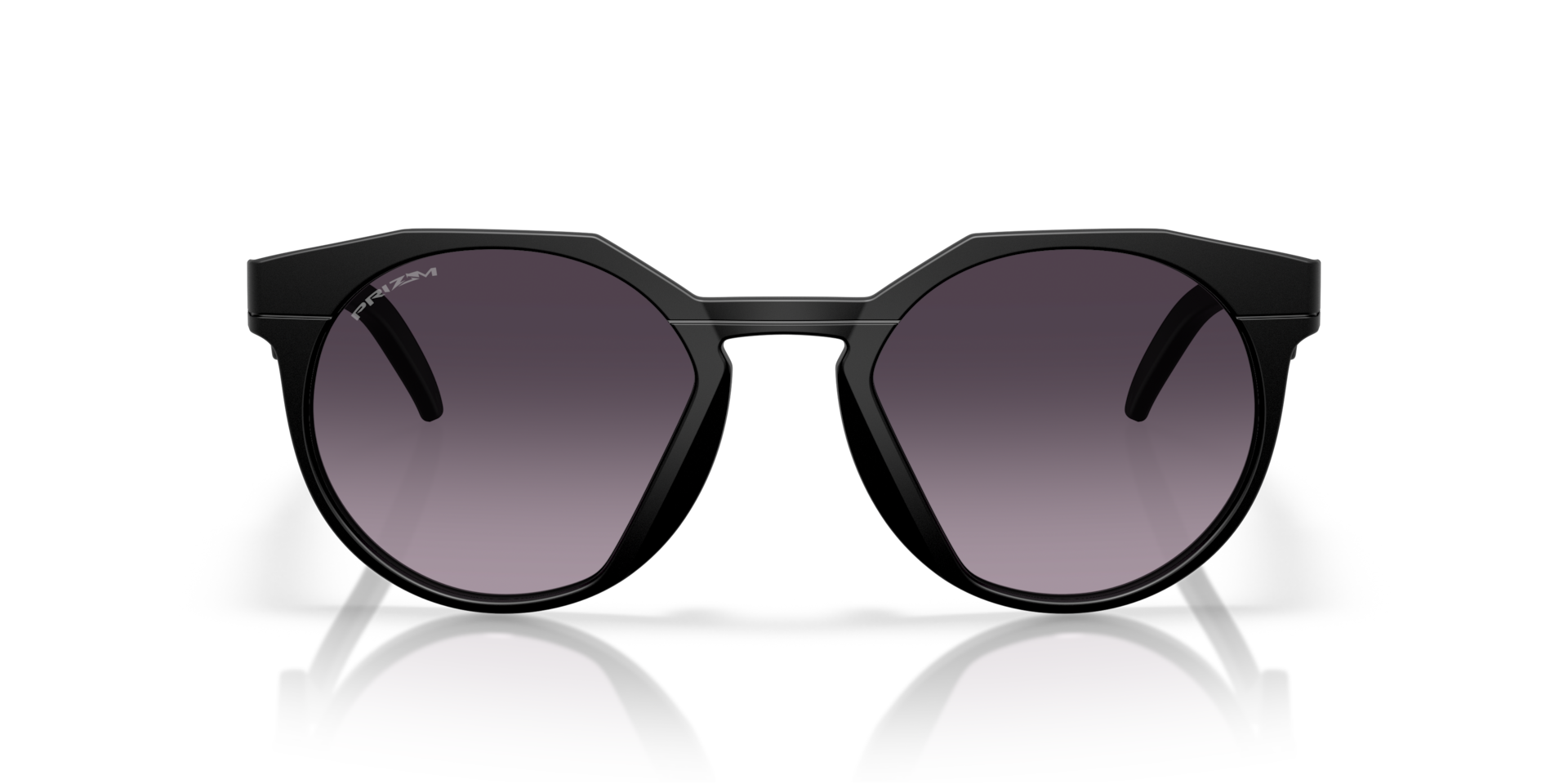 Oakley HSTN Sunglasses with Matte Carbon Frame and Prizm Ruby