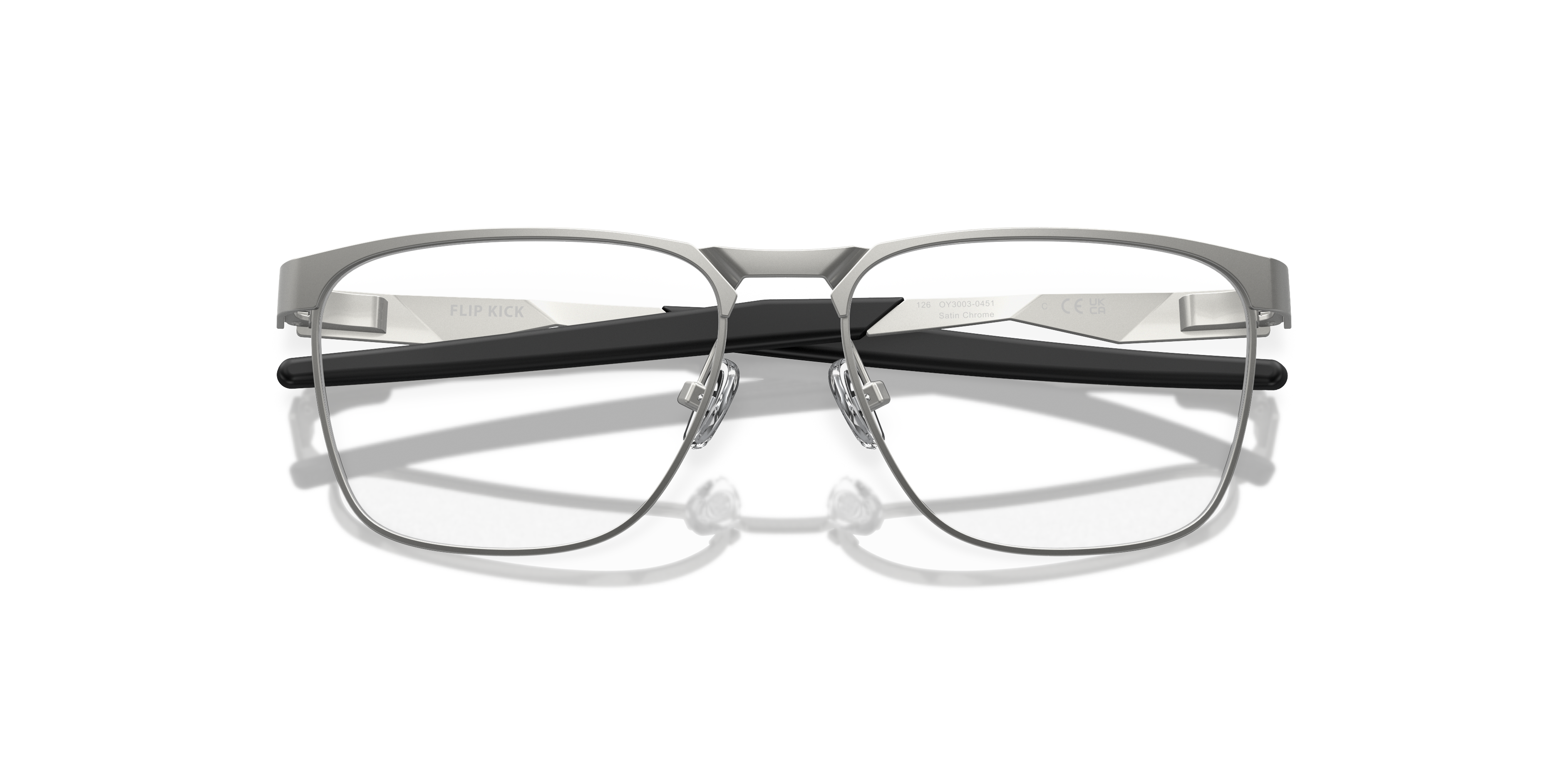 Oakley Flip Kick (Youth Fit) Eyeglasses with Satin Black Frame