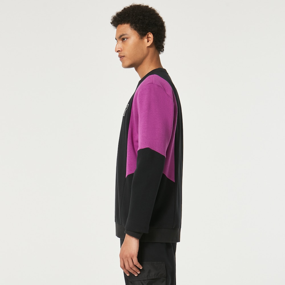 Oakley Throwback Crew Rc Sweatshirt - Blackout | Oakley