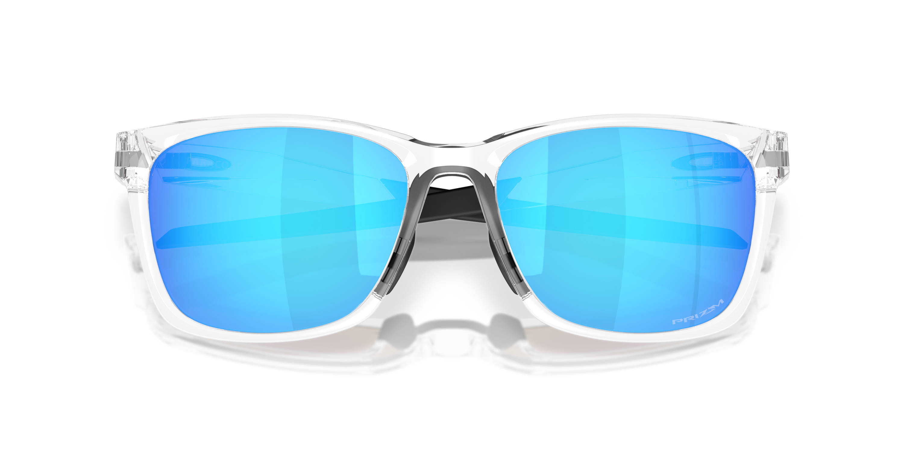 Paracord Prizm Sapphire Lenses, Polished Clear Frame