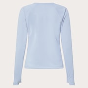 Radiant Qd Op L/S Tee 10.0 - Blue Fog