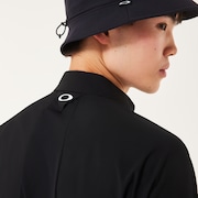 Skull Ideally Hybrid Zip Shirt - Blackout