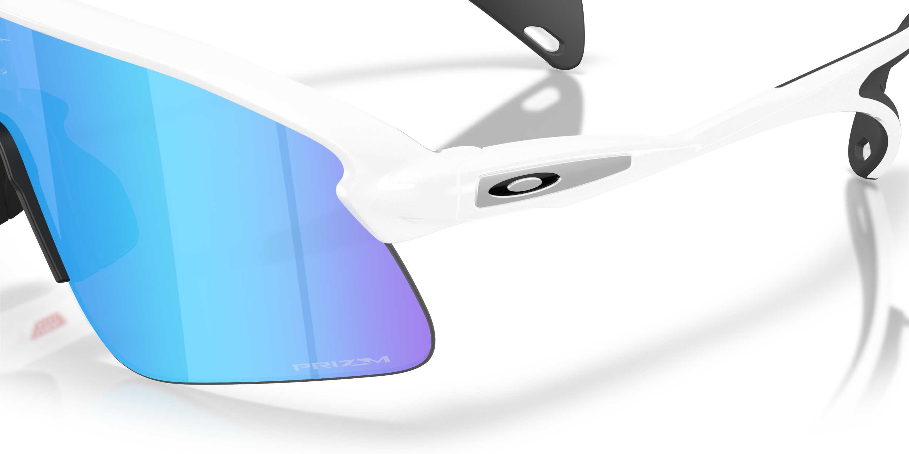 Oakley Stunt Devil Sunglasses with Matte White Frame and Prizm Sapphire ...