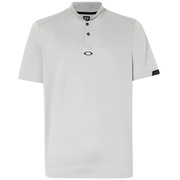 Polo Short Sleeve Bomber Collar - Stone Gray