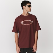 Camiseta Oakley Ellipse Magma - Red Night