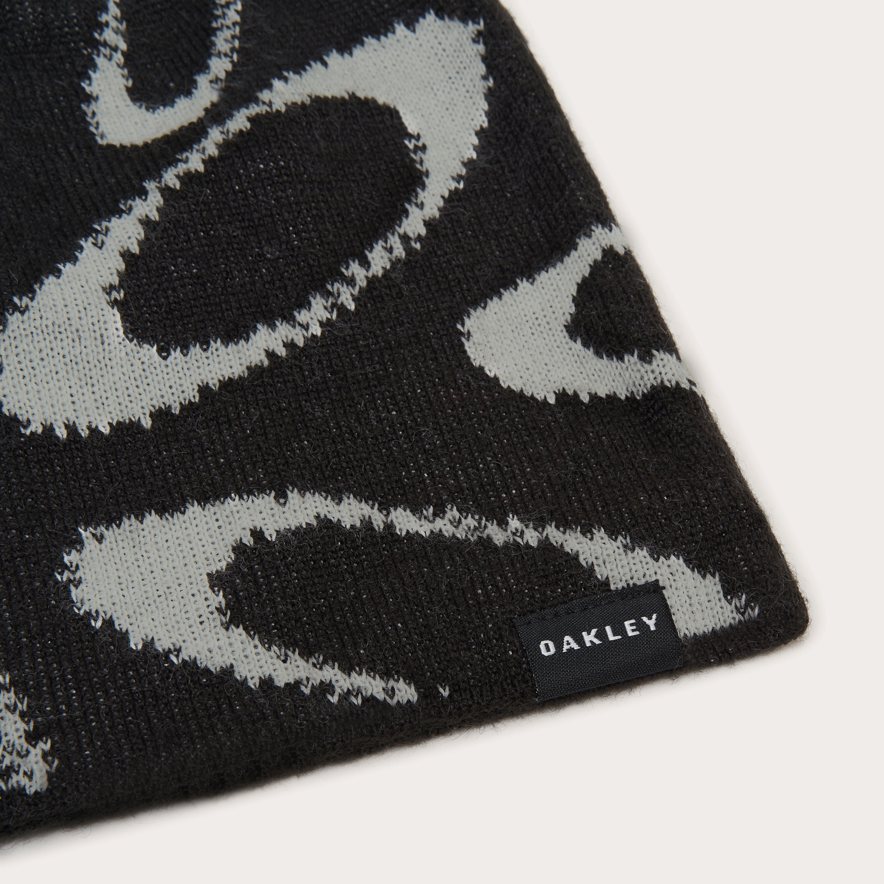 Oakley Ellipse Graphic Beanie - Black/Grey | Oakley® CA