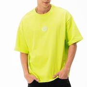 Camiseta Oakley Mad Lab Rubber Logo - Lime