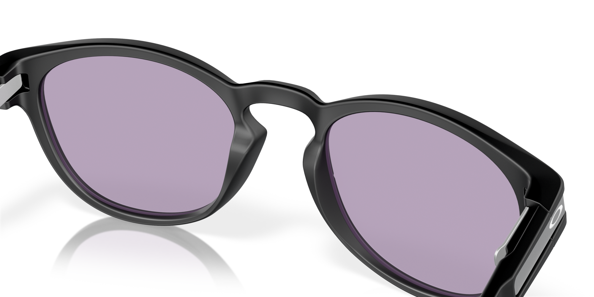 Liatch Ridge オークリー Latch™ (Low Bridge Fit)サングラス Matte BlackフレームとPrizm Slateレンズ ...