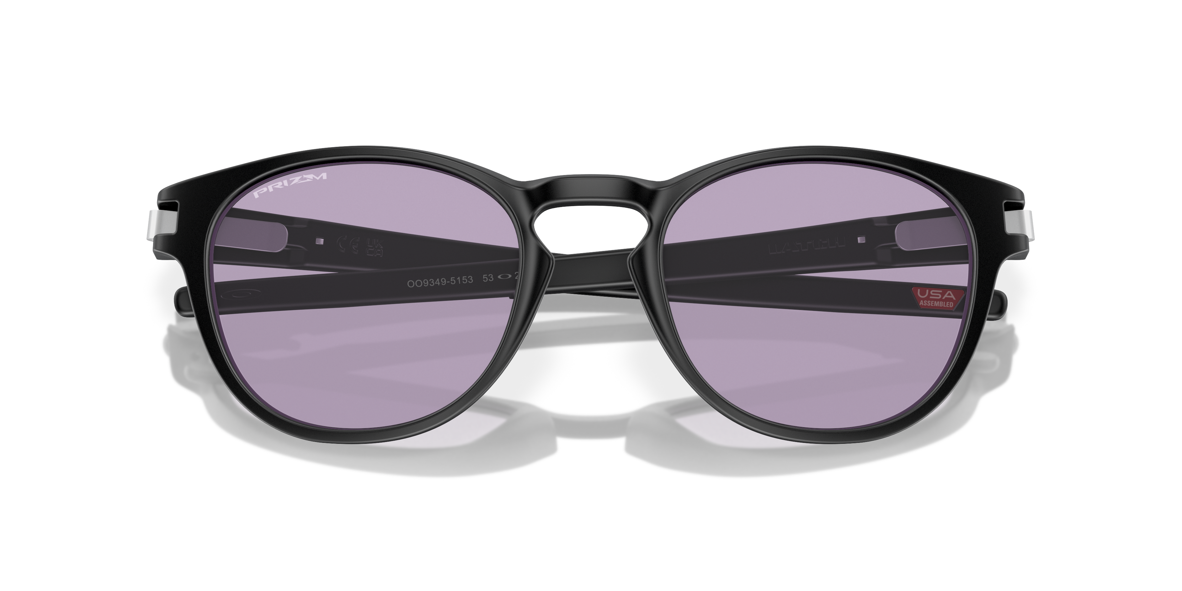 Oakley Latch™ (Low Bridge Fit) Sunglasses with Matte Black Frame