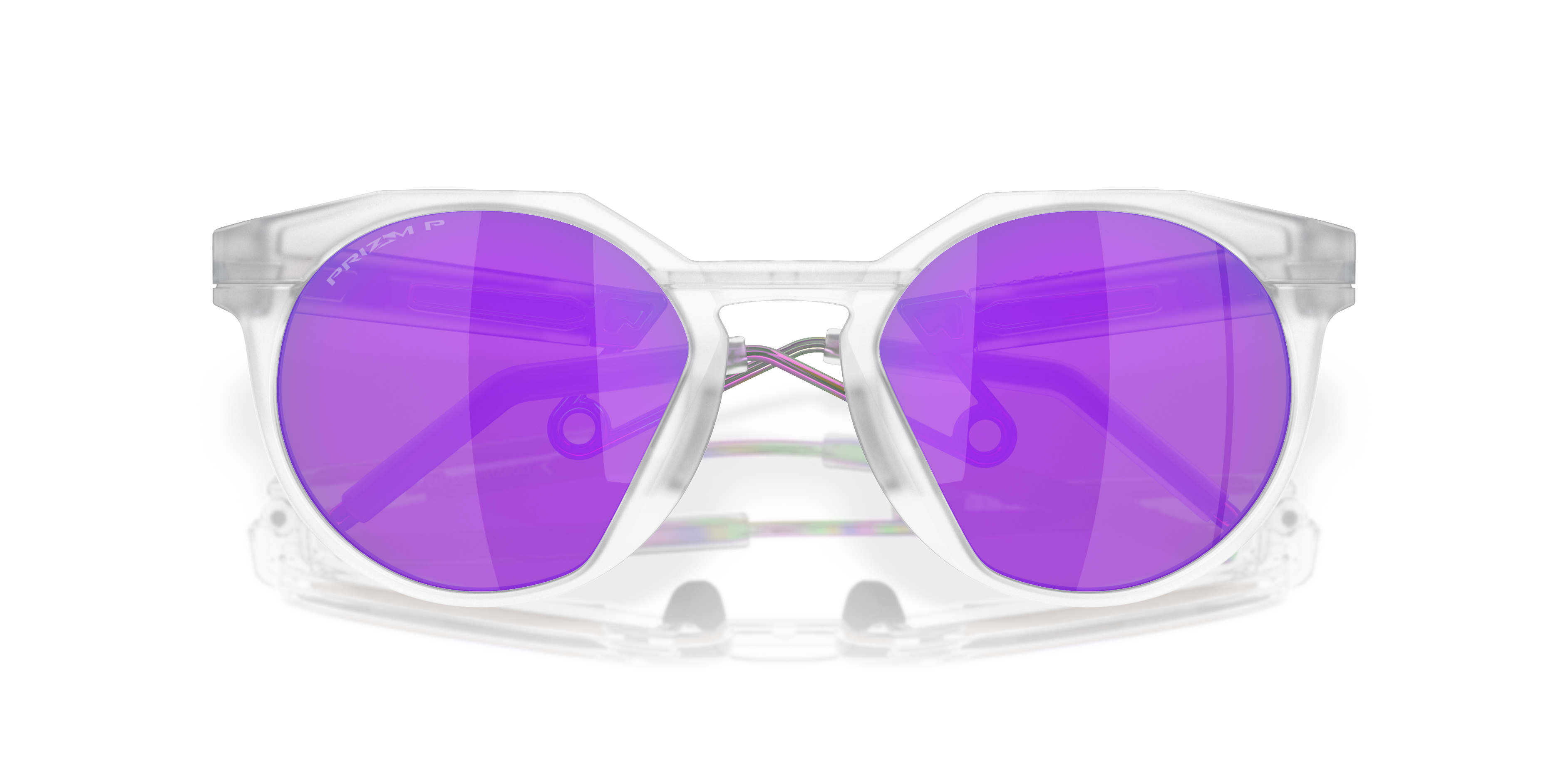 Oakley HSTN Metal Sunglasses with Matte Black Frame and Prizm